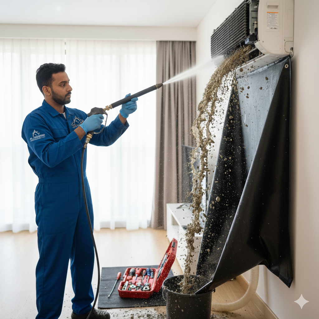 Experience Premium AC Deep Servicing & Gas Refilling in Dubai – Keep Your Home Cool & Fresh